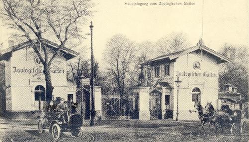 Der Haupteingang zum Zoologischen Garten in Köln. Foto: Zoo Köln